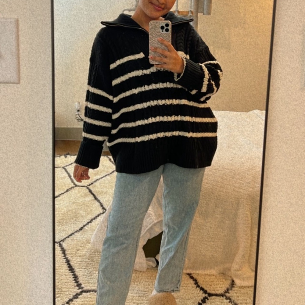 Zara Funnel Neck Sweater